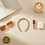 Tortoiseshell Brown Padded Headband