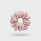 Ruched Pink Chiffon Hair Claw