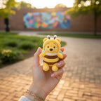 Cute Bee Winged Plush Toy Character