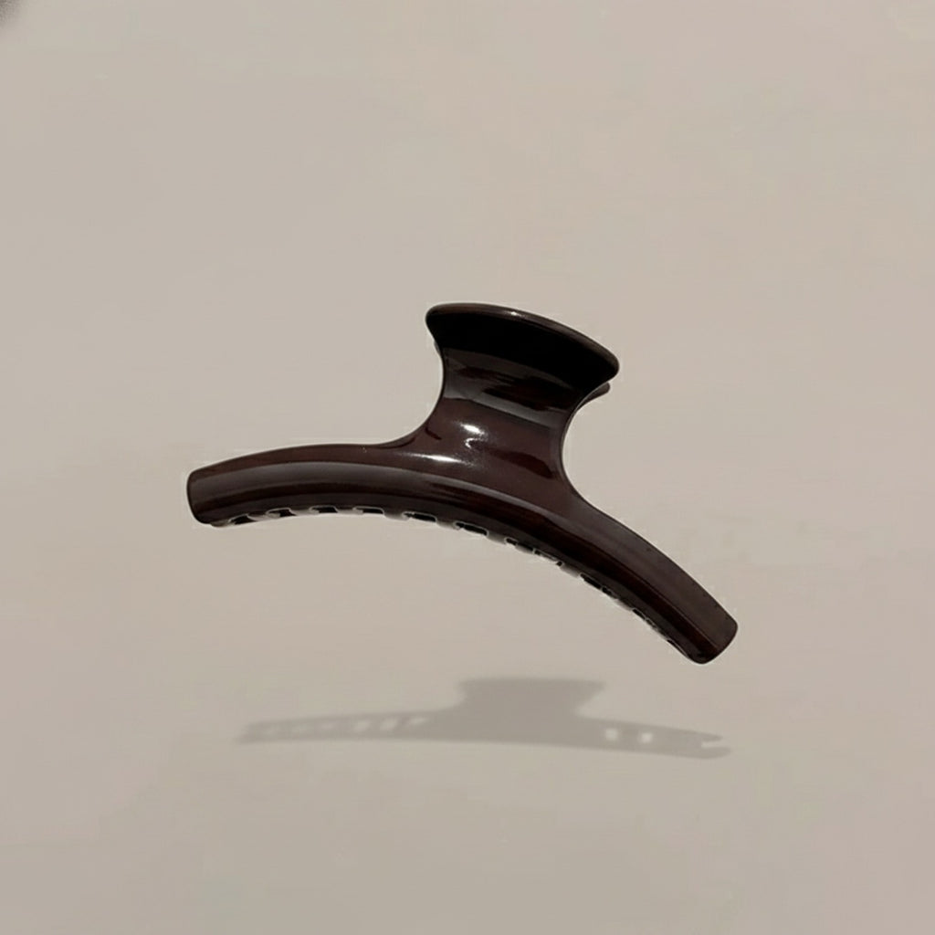 Dark Tortoiseshell Hair Claw Clip