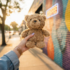 Soft Teddy Bear Plush Toy Beige