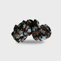 Floral Brown Hair Claw Clip