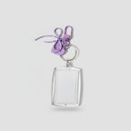 Acrylic Keyring Purple Octopus Charm Coil