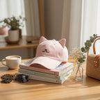 Black Cat Ear Baseball Cap