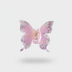 Butterfly Pearl Beaded Hair Claw Clip
