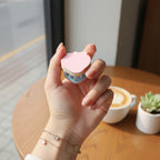 Pink Heart-Shaped Sticky Notes Pad Set