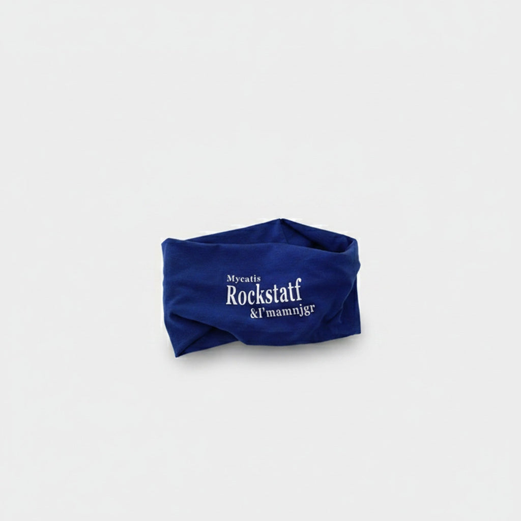 Navy Blue Velvet Headwrap Hairband