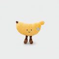 Banana Plush Toy With Brown Feet