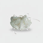 Lace Floral Hair Claw Clip Ivory