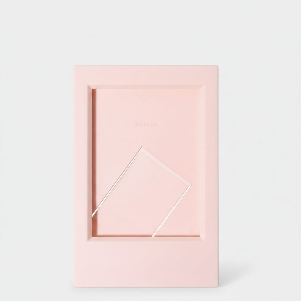 Rectangular Photo Frame with Stand - Cherry Blossom Pink – stationery (view 3)