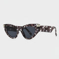 Tortoiseshell Cat Eye Sunglasses With Gold Accents