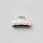 Colorful Heart Print Hair Claw Clip