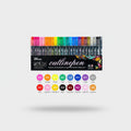 Gel Pen Set 24 Colors Waterproof Pigment Ink