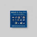 Indigo Town Aesthetic Sticker Sheet Set