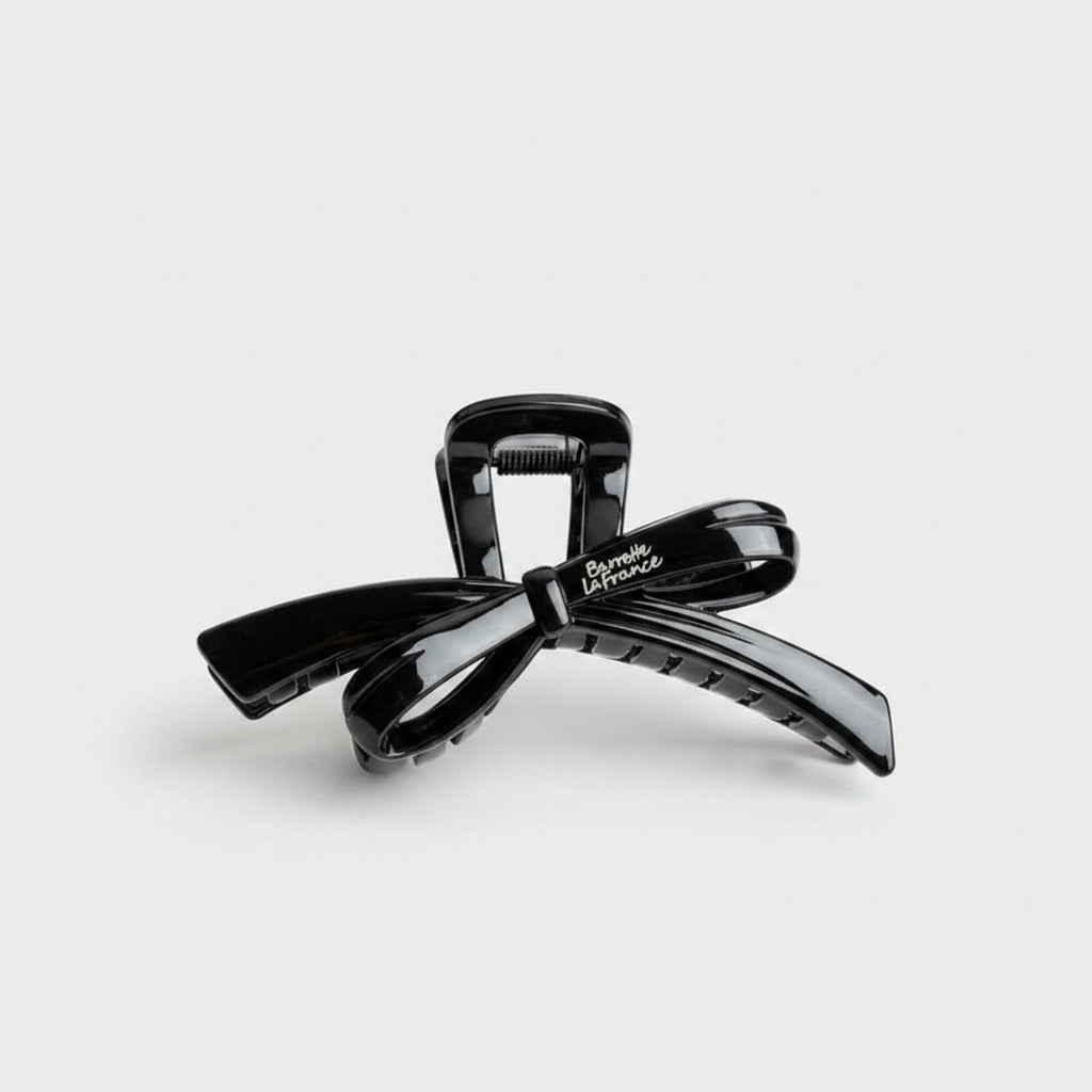 Black Bow Hair Claw Clip