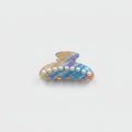 Pearl Striped Rainbow Hair Claw Clip