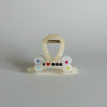 Bone Shaped Hair Claw With Star Charms