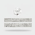Vintage Aesthetic Washi Tape Collection Set