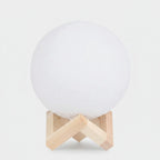 Moon Lamp Night Light With Wooden Stand