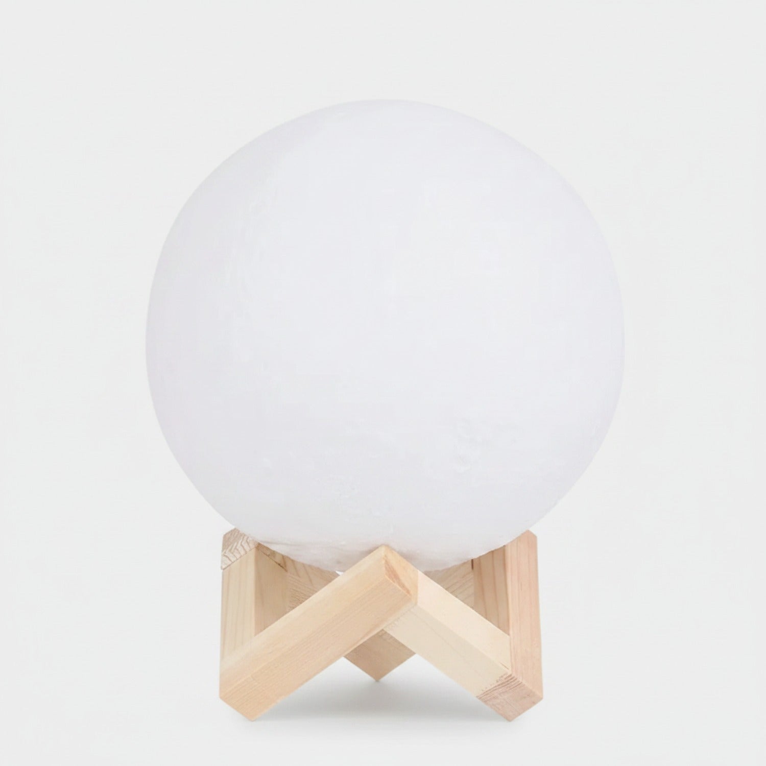 Moon Lamp Night Light With Wooden Stand