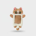 Cute Cat Plush Phone Charm With Pink Ears