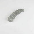 Twisted Spiral Clear Acrylic Hair Claw