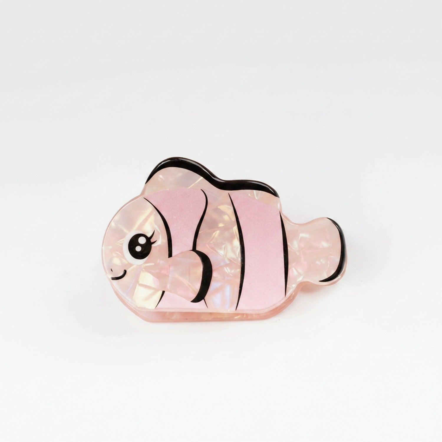 Pearl Clownfish Hair Claw Clip - Pink Pearl Clownfish