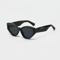 Black Chunky Cat Eye Sunglasses