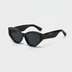 Black Chunky Cat Eye Sunglasses
