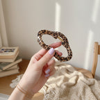 Leopard Print Hair Claw Clip