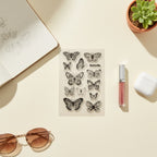 Butterfly Clear Sticker Sheet Collection