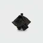 Black Rhinestone Star Hair Claw Clip