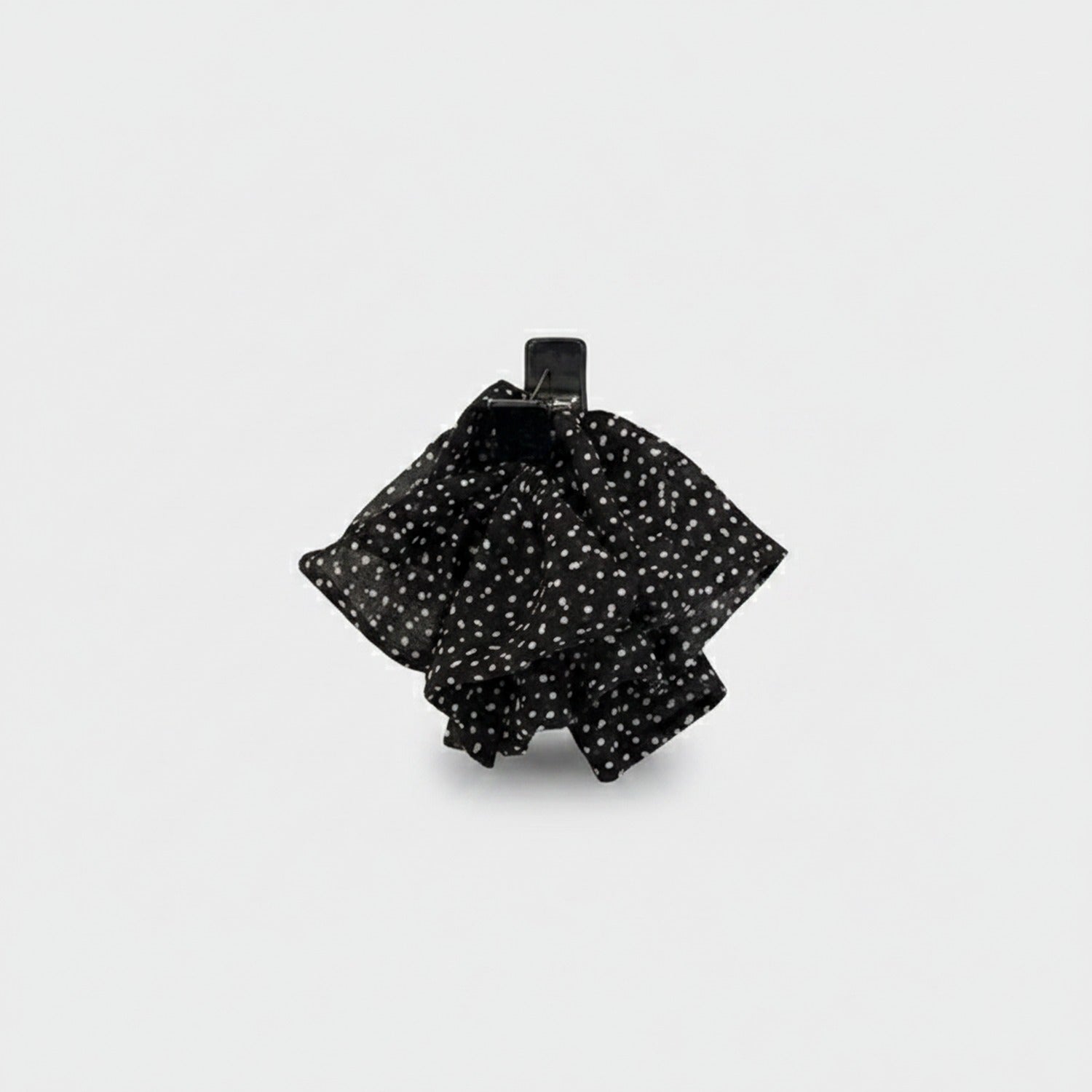 Black Rhinestone Star Hair Claw Clip