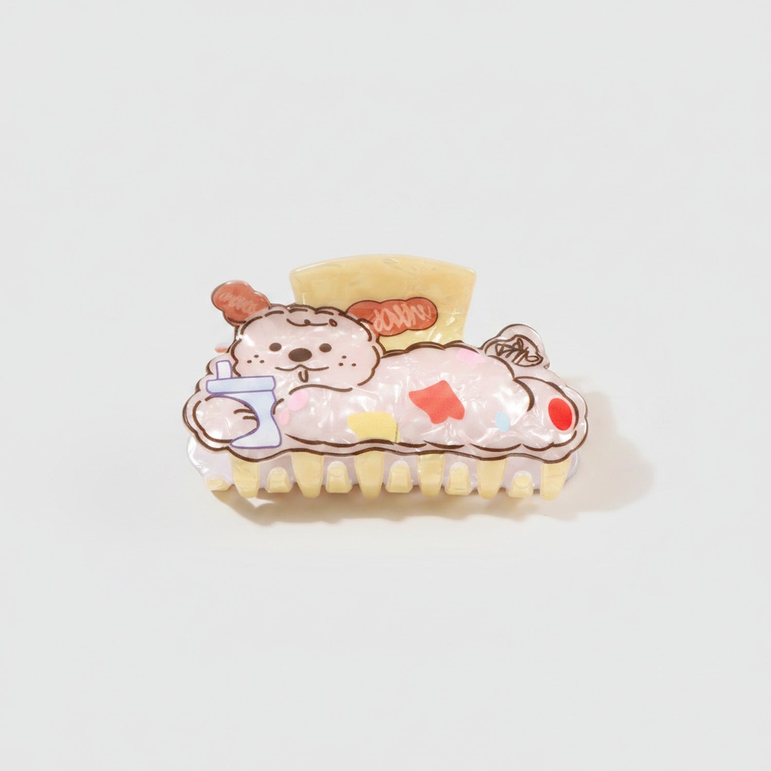 Cute Bear Cloud Hair Claw Clip