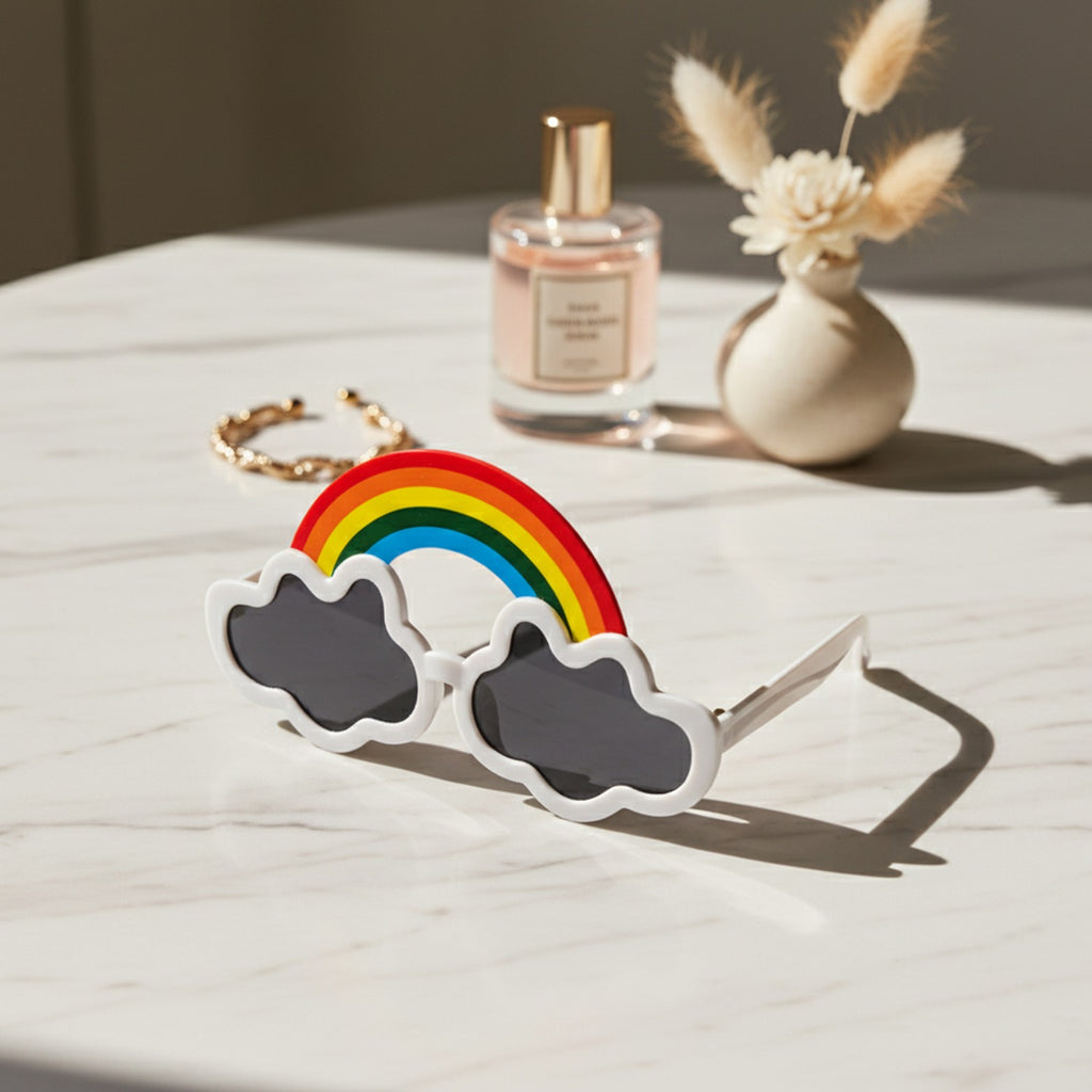Rainbow Cloud Novelty Sunglasses
