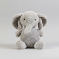 Soft Gray Plush Elephant Stuffed Animal