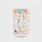 Cute Pet Animal Sticker Sheet Collection