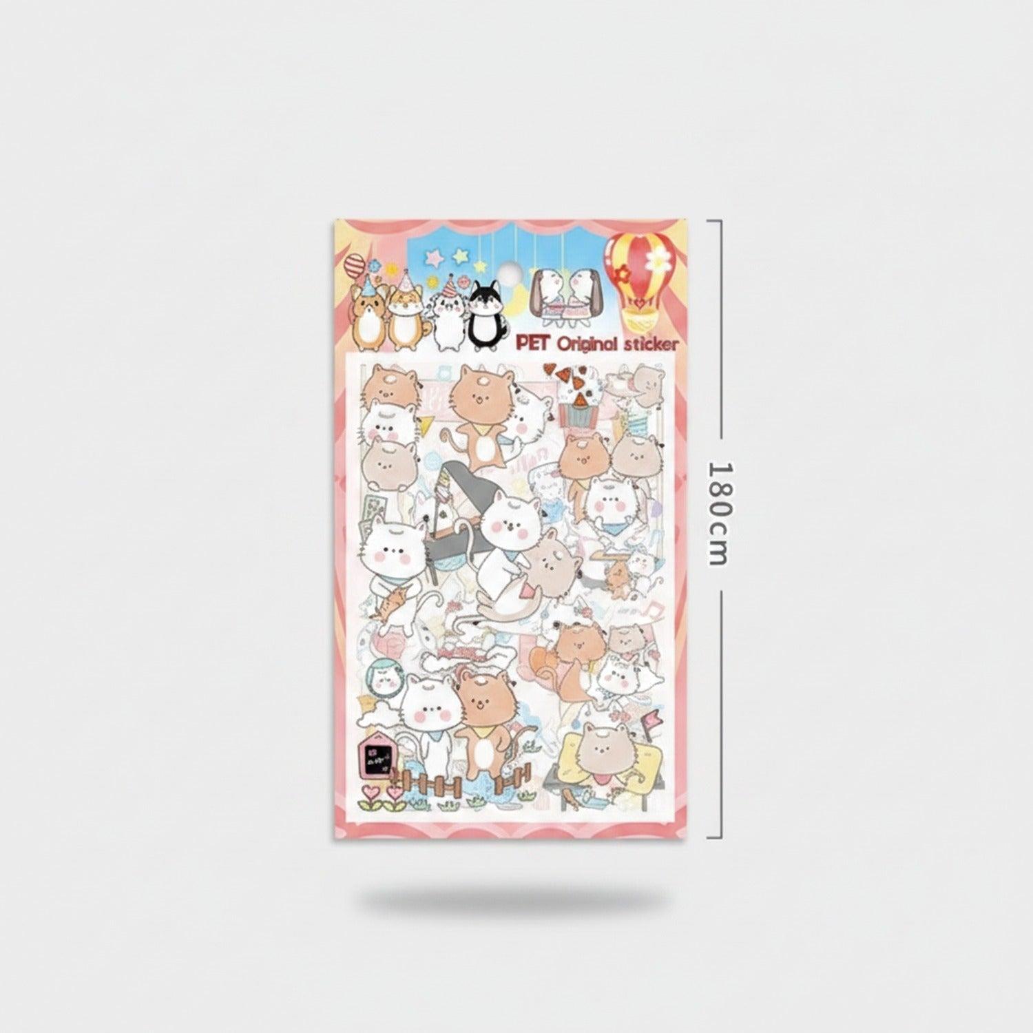 Cute Pet Animal Sticker Sheet Collection