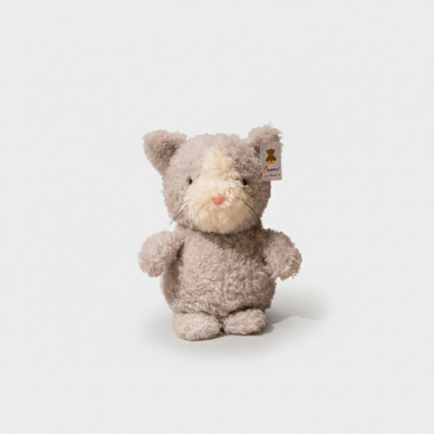 Soft Plush Cat Kitten With Charm Tag