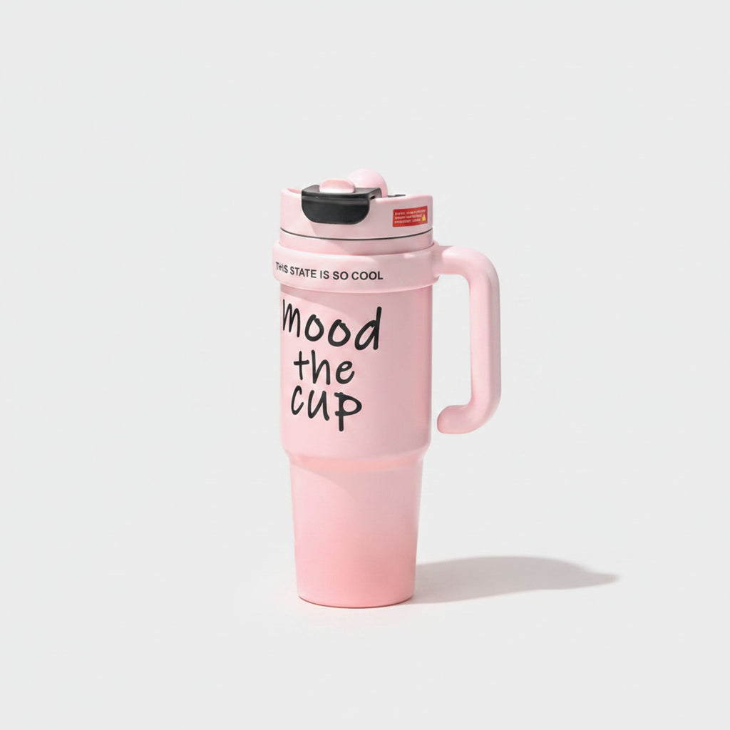 Pink Mood the Cup Tumbler with Handle