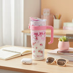 My Melody Pink Flower Bow Tumbler Cup