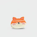 Orange Cat Ear Hair Claw Clip