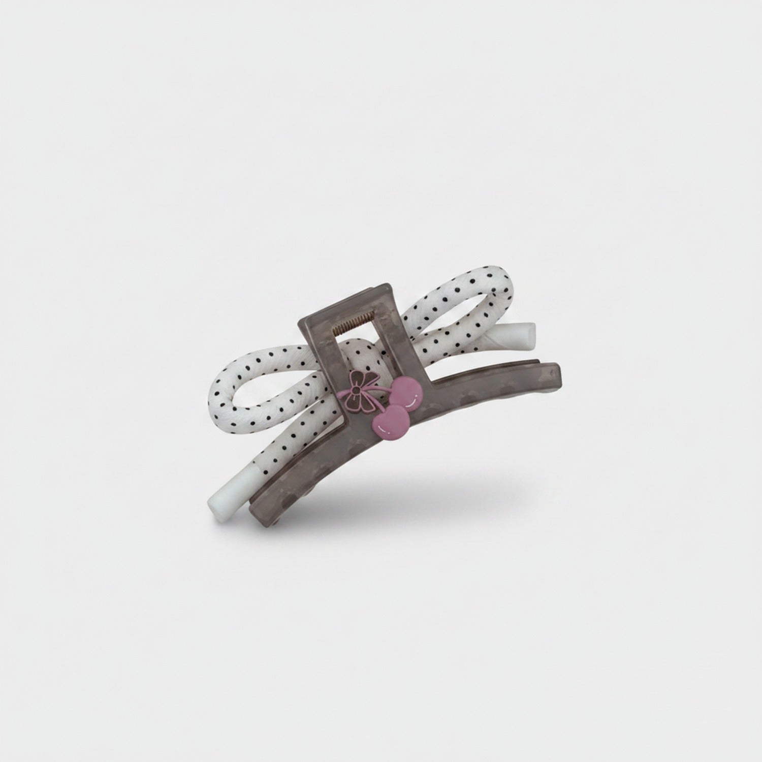 Hair Claw Clip With Flower Charm