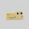 Yellow Frog Plush Hairband With Googly Eyes