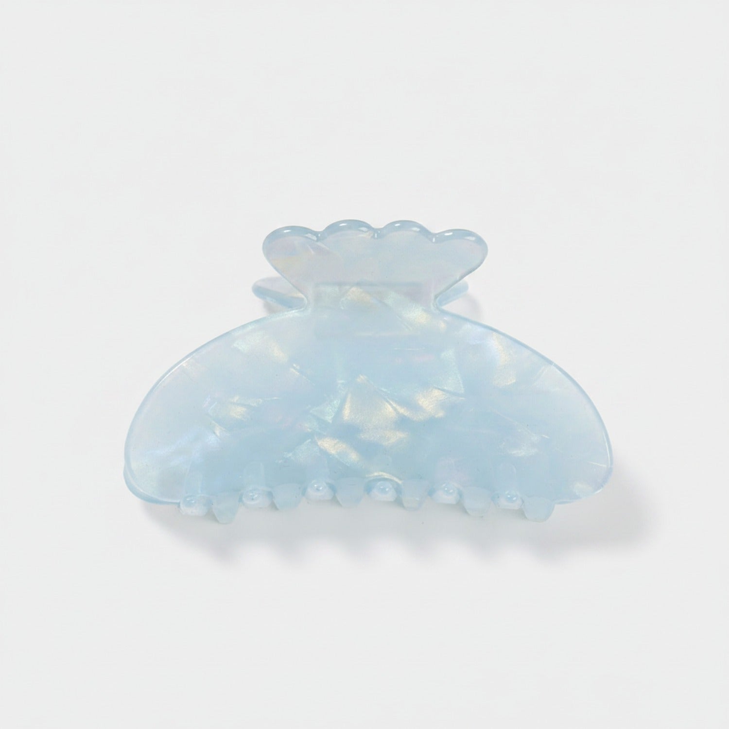 Opal Cloud Claw Hair Clip Beaded