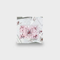 Butterfly Flower Pink Stationery Notepad Set