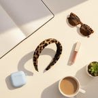 Leopard Print Padded Headband