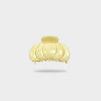 Pale Yellow Bubble Pearl Hair Claw