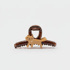Cat Tortoiseshell Hair Claw Clip