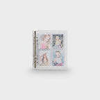 Glitter Photo Binder With Silver Ring Binding